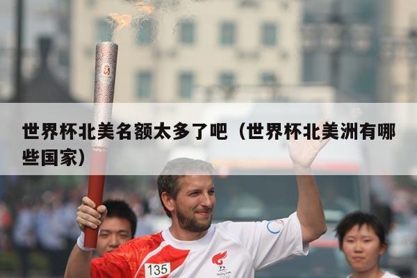 世界杯北美名额太多了吧（世界杯北美洲有哪些国家）